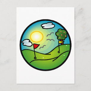 Golf Lover Postkarte