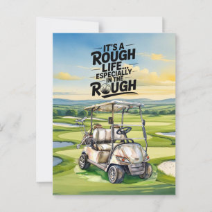 Golf lustiges Sprichwort Angebote für Golfer Gruß Postkarte