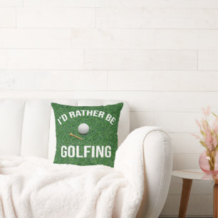 Golf lustiges Sprichwort für Golfer Kissen