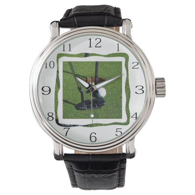 Golf macht dieses Par, Armbanduhr (Vorderseite)