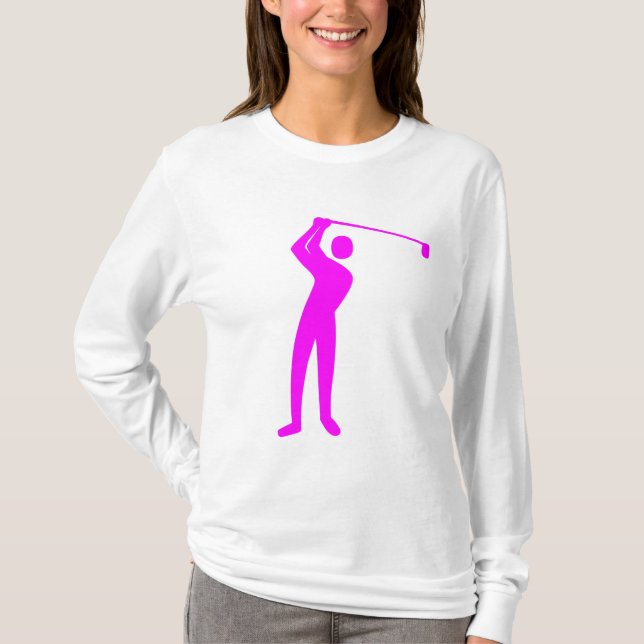 Golf - Magenta T-Shirt (Vorderseite)