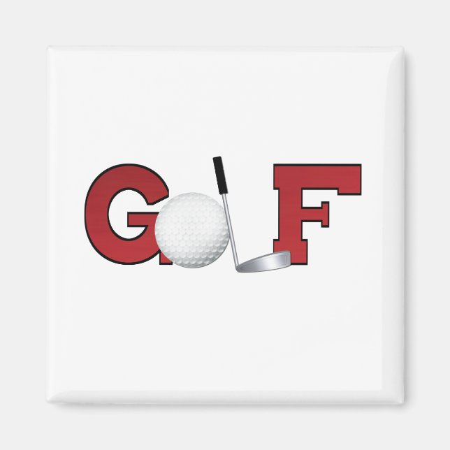 Golf Magnet (Vorne)
