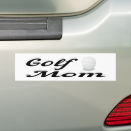 Golf Mama Autoaufkleber