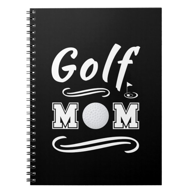 Golf-Mama Notizblock (Vorderseite)