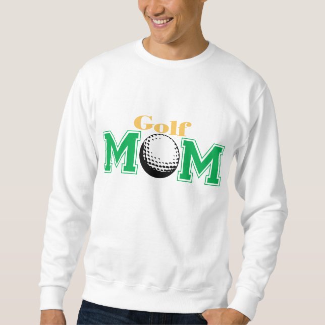 Golf-Mama Sweatshirt (Vorderseite)