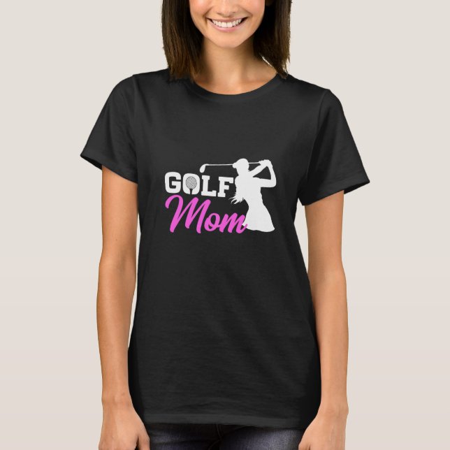 Golf-Mama T-Shirt (Vorderseite)