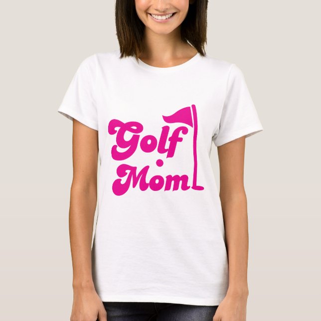 Golf-Mama T-Shirt (Vorderseite)