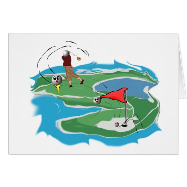 Golf-Mann (Vorderseite (Horizontal))
