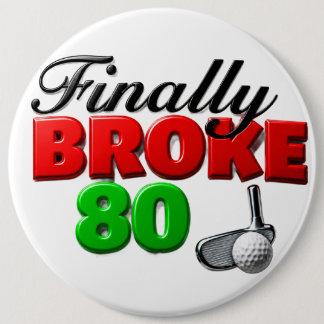 Golf-Meilenstein-Golfergebnis Button
