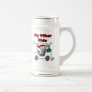 Golf Mein Anderes Fahrzeug Bierglas