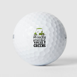 Golf Mein Arzt hat mehr Grün verschrieben Golfball