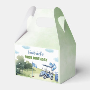 Golf Mini Theme Boy Birthday Party Gefallen Box Geschenkschachtel