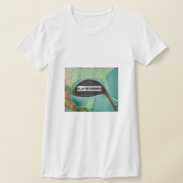 Golf mit Patriatismus T-Shirt (Ablage )