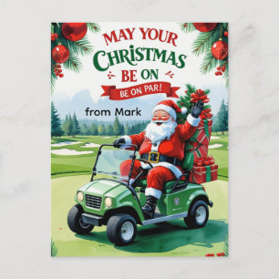 Golf "Mögen Sie Ihre Weihnachten auf Par?en" für G