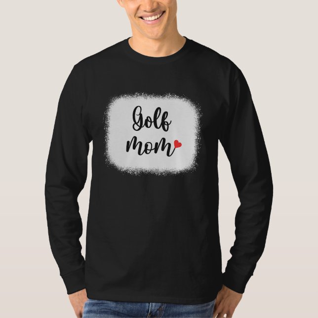 Golf Mom  Womens Golfer Golf Player Mom Golfing T-Shirt (Vorderseite)