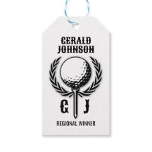 Golf Monogramm mit Kleider-Design