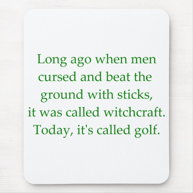 Golf Mousepad (Vorne)