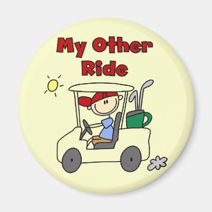 Golf My Other Ride T-Shirts und Geschenke Magnet
