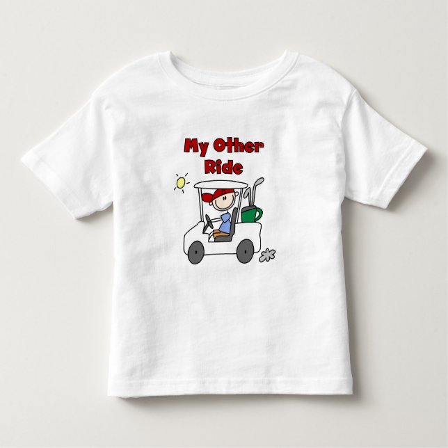 Golf My Other Ride Tshirts et cadeaux (Devant)