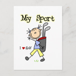 Golf My Sport T-Shirts und Geschenke Postkarte