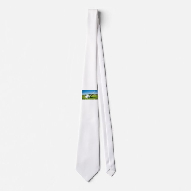 Golf Neck Ties Krawatte (Vorderseite)