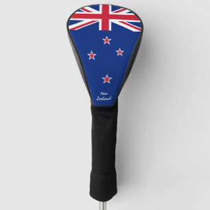 Golf Neuseeland & Zealand Flagge / Golf Clubs Cove Headcover