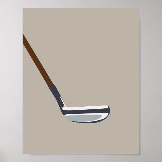 Golf Neutral Poster (Vorne)