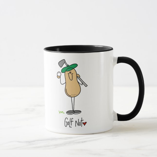 Golf-Nuss-Tasse Tasse (Rechts)