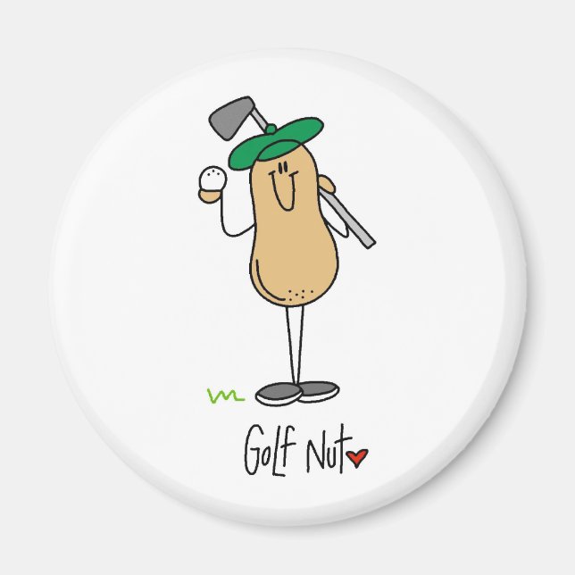 Golf Nut Magnet (Vorne)