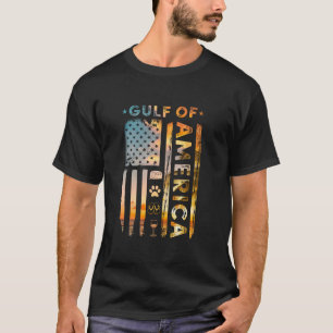 Golf of America American Flag Summer Beach Cam T-Shirt