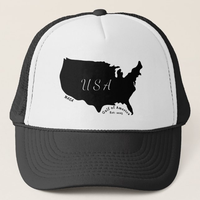 Golf of America MAGA Trucker Hat Truckerkappe (Vorderseite)