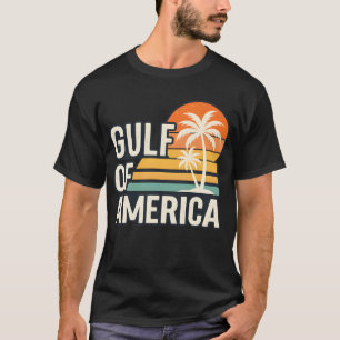Golf of America Retro Sunset Palm T - Shirt