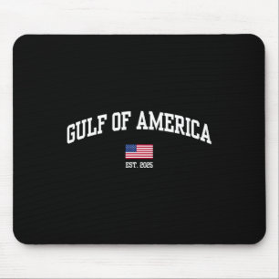 Golf of US America Est 2025 American Flag Patriot Mousepad