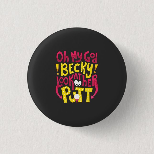 Golf - Oh mein Gott Becky Button (Vorderseite)