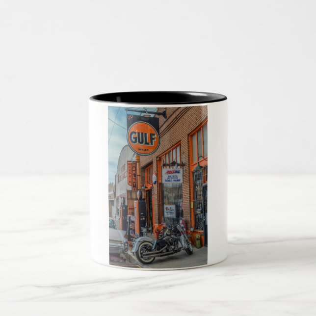 Golf-Öl Zweifarbige Tasse (Mittel)