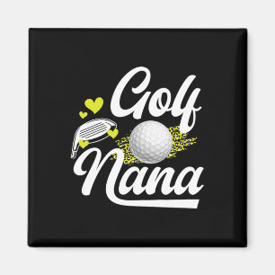 Golf-Oma-Leopard-Golfer-Oma eines Golfspielers Nan Magnet