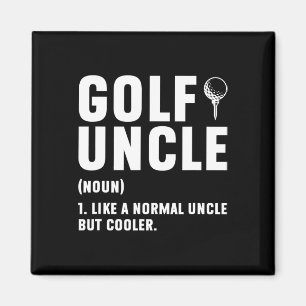Golf Onkel Definition Golfer Onkel eines Golfspiel Magnet