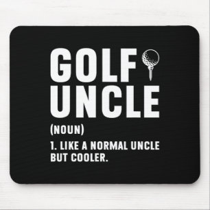 Golf Onkel Definition Golfer Onkel eines Golfspiel Mousepad