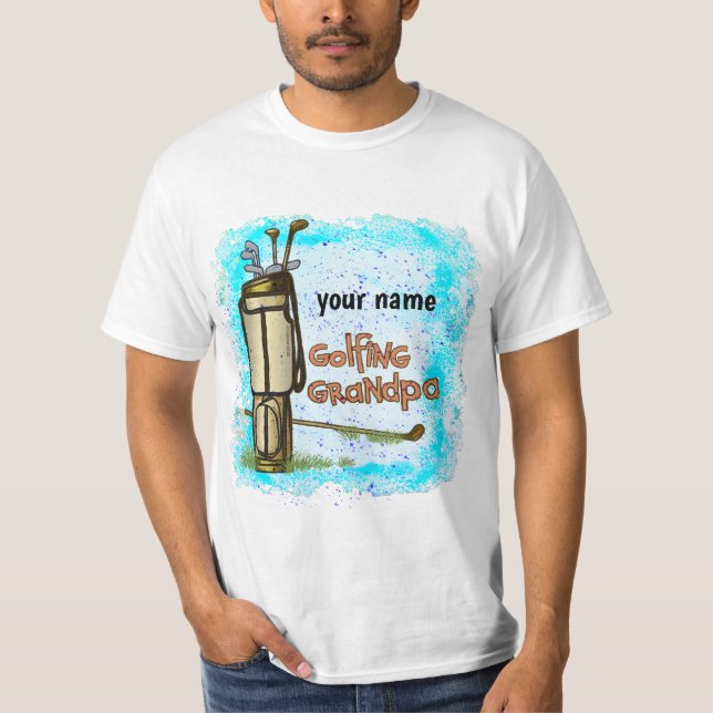 Golf Opa T-Shirt (Vorderseite)