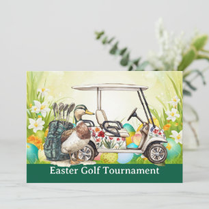 Golf-Ostern für Golfer PARTY-Einladung Einladung