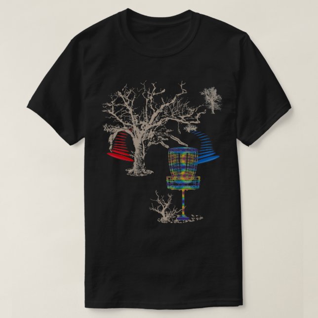 Golf Out of the Woods Frisbee Golf Classic TS T-Shirt (Design vorne)
