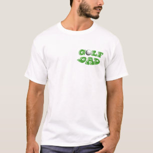 Golf Papa Fête des pères Funny T-Shirt Design grap