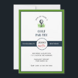 Golf PAR - T-SHIRT Geburtstagsparty Einladung<br><div class="desc">Golf Einladungen zum Par-T-Shirt! Jeder Golfer wird diese moderne Golf-Party Einladung Liebe.</div>