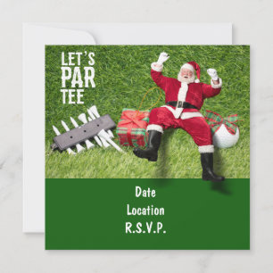 Golf Par Tee Party Weihnachtsfeier