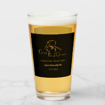 Golf Party - Bachelor Party Golfers Luxus Gold