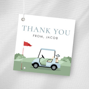 Golf-Party-Geschenkanhänger Geschenkanhänger