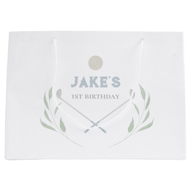 Golf Party Geschenktasche Große Geschenktüte (Vorderseite)