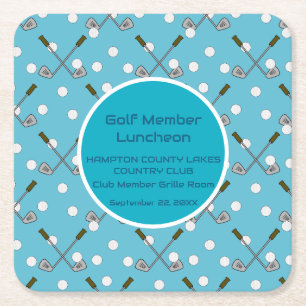 Golf Party Paper Untersetzer