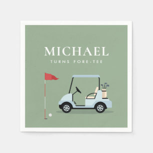 Golf-Partynapkins Serviette