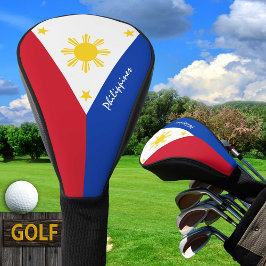 Golf Philippinen & Flagge / Golf Clubs Abdeckung Golf Headcover